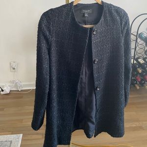 Black pea coat